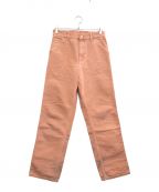 Carhartt WIPカーハート）の古着「SINGLE KNEE PANT」｜ピンク