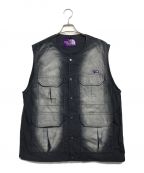 THE NORTHFACE PURPLELABELザ・ノースフェイス パープルレーベル）の古着「RIPSTOP FIELD VEST」｜ブラック