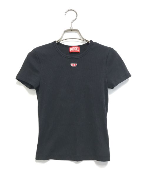 DIESEL（ディーゼル）DIESEL (ディーゼル) タイニーロゴTシャツ ブラック サイズ:Sの古着・服飾アイテム