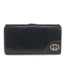 GUCCI（グッチ）の古着「長財布」｜ブラック