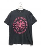 バンドTシャツバンドTシャツ）の古着「90s  DIE TOTEN HOSEN(ディ・トーテン・ホーゼン) バンドTシャツ」｜ブラック