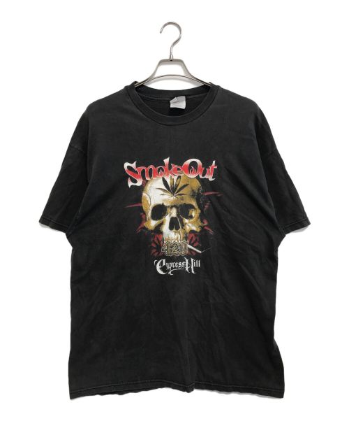 バンドTシャツ（バンドTシャツ）バンドTシャツ (バンドTシャツ) CYPRESS HILL(サイプレス・ヒル) バンドTシャツ ブラック サイズ:XLの古着・服飾アイテム