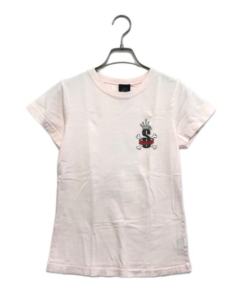 stussy（ステューシー）stussy (ステューシー) Tシャツ ピンク サイズ:Sの古着・服飾アイテム