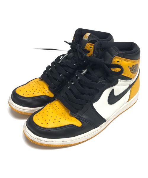 NIKE（ナイキ）NIKE (ナイキ) AIR JORDAN1 High OG Taxi イエロー サイズ:UK8/EUR42.5/27cm/BR40.5/CN270(2.5)の古着・服飾アイテム