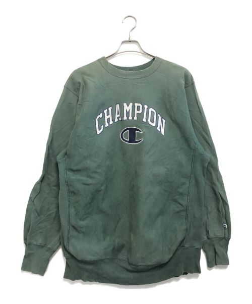 Champion（チャンピオン）Champion (チャンピオン) リバースウィーブスウェット グリーン サイズ:XX-LARGEの古着・服飾アイテム