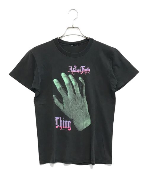 ムービーTシャツ（ムービーTシャツ）ムービーTシャツ (ムービーTシャツ) 90s The Addams Family(ザ・アダムスファミリー) ムービーTシャツ ブラック サイズ:Lの古着・服飾アイテム