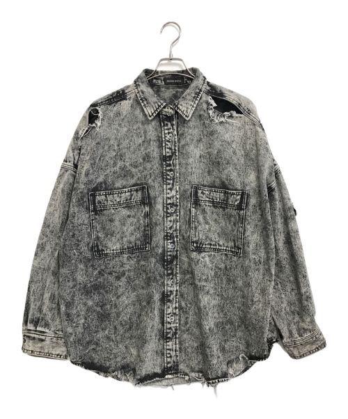 MAISON SPECIAL（メゾンスペシャル）MAISON SPECIAL (メゾンスペシャル) Denim Oversized Shirt グレー サイズ:Freeの古着・服飾アイテム