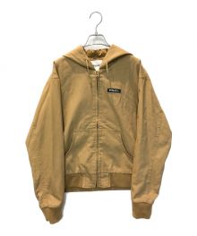 MILK FED.（ミルクフェド）の古着「SOLID HOODED JACKETM　103201021022」｜カーキ