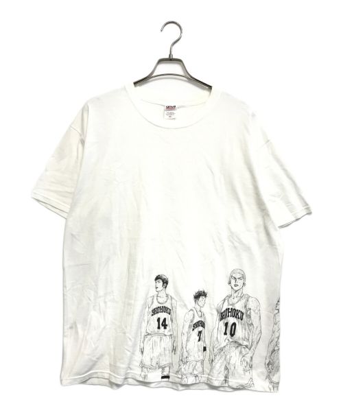 アニメーションTシャツ（アニメーションTシャツ）アニメーションTシャツ (アニメーションTシャツ) 00s スラムダンク アニメーションTシャツ ホワイト サイズ:XLの古着・服飾アイテム