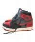 NIKE (ナイキ) AIR JORDAN 1 RETRO HIGH OG レッド サイズ:UK8/EUR42.5/cm27/BR40.5/CN270(2.5)：20000円