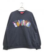 SUPREMEシュプリーム）の古着「アーチロゴスウェット」｜ネイビー