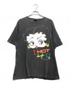 キャラクターTシャツキャラクターTシャツ）の古着「90s BETTY BOOP(ベティー・ブープ) キャラクターTシャツ」｜ブラック