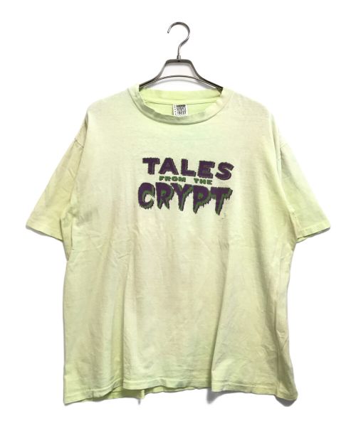 ムービーTシャツ（ムービーTシャツ）ムービーTシャツ (ムービーTシャツ) 90s tales from the crypt(テイルズ・フロム・クリプト) ムービーTシャツ イエロー サイズ:Freeの古着・服飾アイテム