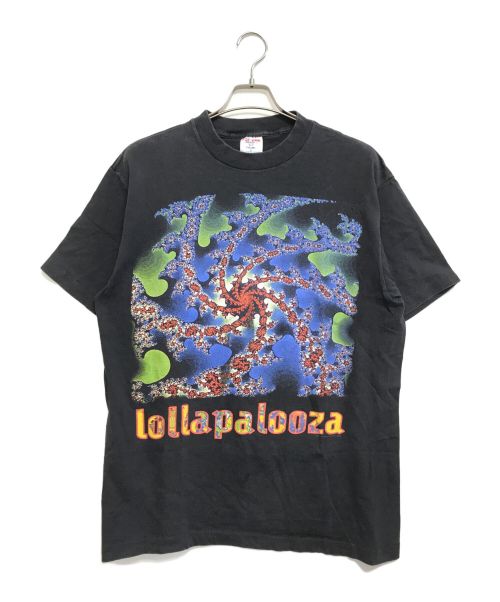 バンドTシャツ（バンドTシャツ）バンドTシャツ (バンドTシャツ) 90s LOLLAPALOOZA(ロラパルーザ) バンドTシャツ ブラック サイズ:Lの古着・服飾アイテム