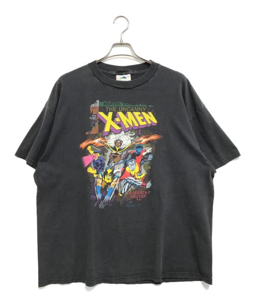 アニメーションTシャツ（アニメーションTシャツ）アニメーションTシャツ (アニメーションTシャツ) X-MEN(エックスメン) アメコミTシャツ ブラック サイズ:XXLの古着・服飾アイテム