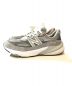 NEW BALANCE (ニューバランス) ローカットスニーカー グレー サイズ:USA9 1/2/UK9/EUR43：23000円