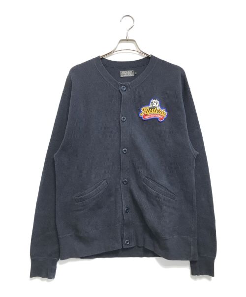 Hysteric Glamour（ヒステリックグラマー）Hysteric Glamour (ヒステリックグラマー) コットンカーディガン ネイビー サイズ:Lの古着・服飾アイテム