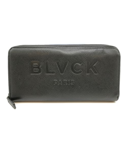 BLVCK PARIS（ブラックパリ）BLVCK PARIS (ブラックパリ) 長財布 ブラックの古着・服飾アイテム