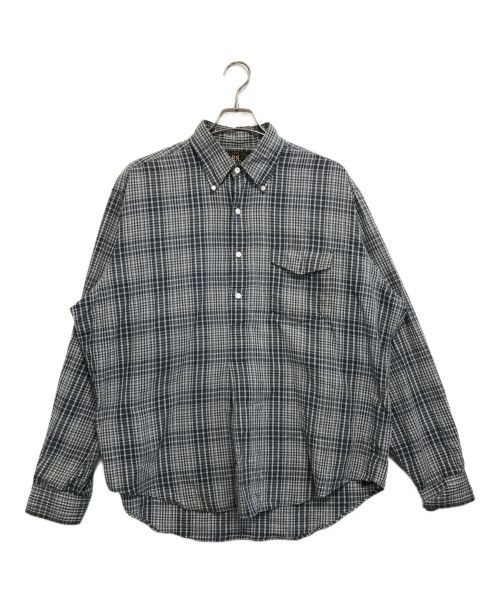 RRL（ダブルアールエル）RRL (ダブルアールエル) プルオーバーシャツ ブルー サイズ:XLの古着・服飾アイテム