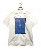 OFFWHITEオフホワイト）の古着「Blue Monalisa Holiday S/S Shirt」｜ホワイト