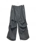 jiedaジエダ）の古着「LOOSE PARACHUTE PANTS」｜グレー