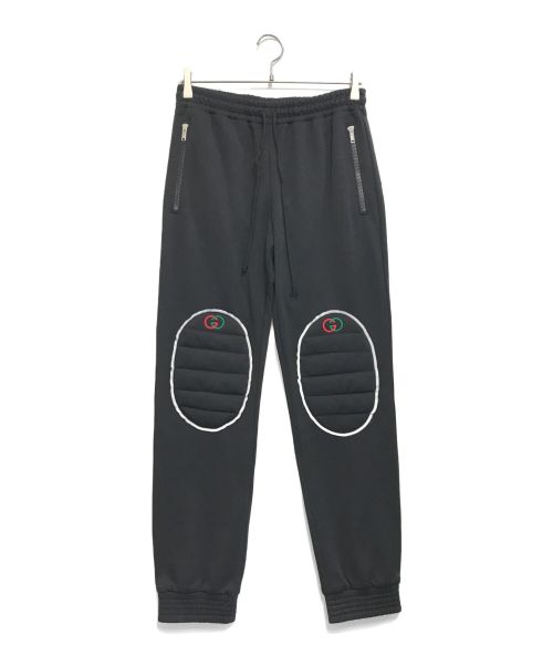 GUCCI（グッチ）GUCCI (グッチ) Loose Technical Jersey Jogging Pant ブラック サイズ:XSの古着・服飾アイテム