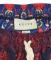 中古・古着 GUCCI (グッチ) Jacqaurd Print Silk Joggers レッド サイズ:Ｓ：30000円