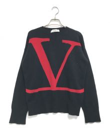 VALENTINO（ヴァレンティノ）の古着「ニット」｜ブラック