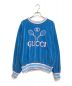 GUCCI（グッチ）の古着「Tennis Embroidered Sweatshirt」｜スカイブルー