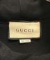 中古・古着 GUCCI (グッチ) テニスロゴ刺繍パーカー ブラック サイズ:XS：35000円