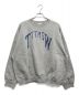 TTT MSW（ティー）の古着「College logo crew neck sweat」｜グレー