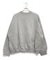 TTT MSW (ティー) College logo crew neck sweat グレー サイズ:L：15000円