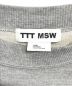 中古・古着 TTT MSW (ティー) College logo crew neck sweat グレー サイズ:L：15000円