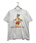 キャラクターTシャツキャラクターTシャツ）の古着「90's DISNEY(ディズニー) キャラクターTシャツ」｜グレー