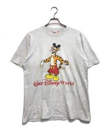 キャラクターTシャツ（キャラクターTシャツ）の古着「90's DISNEY(ディズニー) キャラクターTシャツ」｜グレー