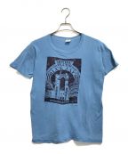 バンドTシャツバンドTシャツ）の古着「70s moody blues(ムーディー・ブルース) バンドTシャツ」｜スカイブルー