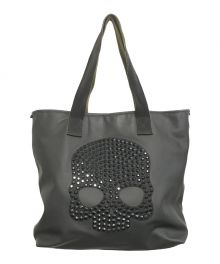 HYDROGEN（ハイドロゲン）の古着「SHOPPING BAG GUMMY SKULL SPECIAL」｜ブラック