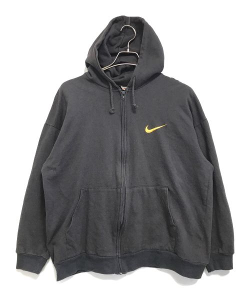 NIKE（ナイキ）NIKE (ナイキ) 2トーンジップパーカー ブラック サイズ:Mの古着・服飾アイテム