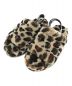 UGG（アグ）の古着「W FLUFF YEAH SLIDE LEOPARD」｜ブラウン