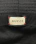 中古・古着 GUCCI (グッチ) GGキャンバスバケットハット ブラック サイズ:M　58cm：35000円