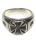 BILL WALL LEATHER（ビルウォールレザー）の古着「Iron Cross Signet Ring」｜シルバー