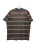 stussy (ステューシー) ラスタボーダーTシャツ ブラック サイズ:XL：25000円