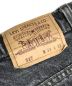 中古・古着 LEVI'S (リーバイス) 先染めフレアブラックデニム ブラック サイズ:W33 L32：23000円