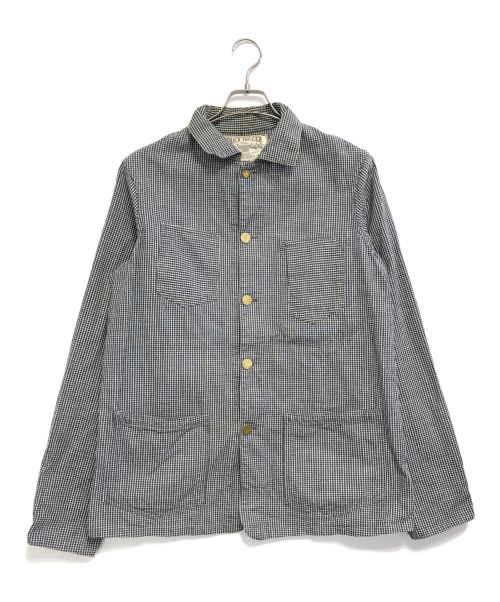 WAREHOUSE（ウエアハウス）WAREHOUSE (ウエアハウス) カバーオール ネイビー サイズ:38の古着・服飾アイテム