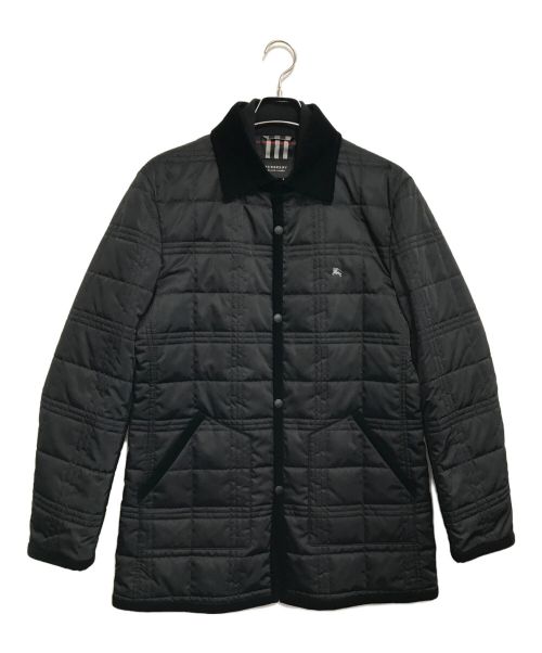 BURBERRY BLACK LABEL（バーバリーブラックレーベル）BURBERRY BLACK LABEL (バーバリーブラックレーベル) キルティングジャケット ブラック サイズ:Lの古着・服飾アイテム