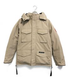 CANADA GOOSE（カナダグース）の古着「カムループスダウンジャケット」｜ベージュ