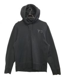 Y-3（ワイスリー）の古着「LOGO HOODIE」｜ブラック