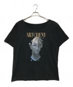 ARTCHENYアーケニー）の古着「Tシャツ」｜ブラック