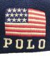 中古・古着 POLO RALPH LAUREN (ポロ・ラルフローレン) フリースキャップ ネイビー：18000円