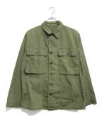 VINTAGE MILITARYヴィンテージ ミリタリー）の古着「US ARMY M-43HBTジャケット」｜カーキ